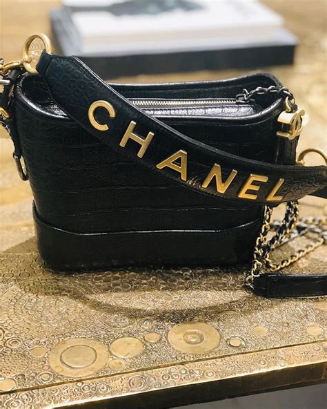 chanel gabrielle crocodile|chanel gabrielle purse bag.